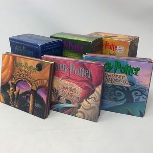 Harry Potter audiobooks recorded by Jim Dale